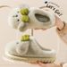 Plush For Women, Autumn And Winter 2025 New Style, Outdoor Wear, Thick Sole, Non-Slip, Indoor Warmth, Couples Cotton_vogvips.com