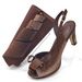 Women Shoe Bag Set Italian Shoe And Bag Set Combination Peep Toe High Heels Wedding Shoes Unique Shape Clutch Soft Large Size_vogvips.com