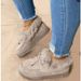Women Ankle Boots Autumn Winter Short Boots Cotton Winter Bowknot Warm Flat Furry Large Size Women S Shoes_vogvips.com