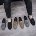 New trend men's shoes a slip-on casual leather shoes fringed soft-soled shoes for men_vogvips.com