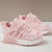 Children's Fashion Sneakers 2026 Autumn New Girls' Velcro Leather Waterproof Casual Breathable Running Shoes_vogvips.com
