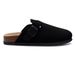 Summer Suede Clogs Slippers Women Clogs Slippers Outdoor Nonslip Beach Sandals UnisexCork Clogs Slippers With Adjustable Buckle_vogvips.com