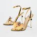 Elegant Women's High Heel Sandals With Floral Ankle Strap - Round Toe Party Shoes For Evening & Special Occasions (Gold, 35-43)_vogvips.com