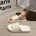 Summer Slippers Women Soft Non Slip Beach Flip Flops Men Comfort Couples Indoor Slides Shower Shoes Thick Platform Slippers_vogvips.com