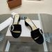 2024 New Rhinestone Open Chunky Strap Slippers Round Toe Slip-On High Heel Sandals For Women Summer_vogvips.com