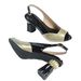 Cross-Border Foreign Trade Women's 2026 New Outdoor Thick Heel Peep-Toe Color Block Sandals_vogvips.com