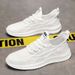 Men's Sports Summer New Breathable Fly Woven Mesh Versatile Casual Men's Outdoor Lightweight White Shoes_vogvips.com