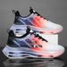 New Double Air Cushioned Casual Sports Running Junior High School Booster Daddy Hipster Shoes_vogvips.com