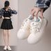 Little White Shoes Children Girls Students Leisure Sports Versatile Board Shoes Street Shooting_vogvips.com