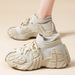 Summer Thick-Soled Dad Breathable Sock Sneakers Women's Octopus Casual Height Increasing Shoes_vogvips.com