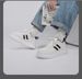 Couple Inner Height-increasing Board Shoes Cow Two-layer Leather Casual Invisible Height-increasing White Shoes Sports Shoes_vogvips.com