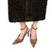Summer Spice Girl Wind Leopard Print Pointed Tip Back Trip Sandals One Word Strap Slim Heel Nightclub Style Women's Shoes_vogvips.com
