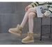Snow Boots Women's Thick-soled Side Buckle Fleece Thickened Casual Cold-proof Small Snow Cotton_vogvips.com