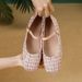 Exclusive Cross-border Supply Of French-style Square-toed, Single-strap, Flat Women's Shoes, Versatile Ballet Mary Jane_vogvips.com