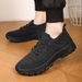 Spring New Running Sports Mesh Men's Casual Breathable Soft Bottom Couple Shoes_vogvips.com