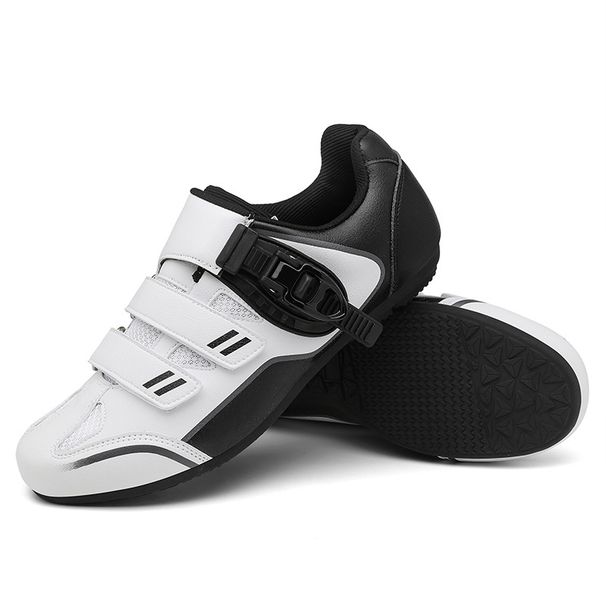 New Style Cycling Shoes With Locks, Buckle Lock Shoes, Men's And Women's Road Bicycle Power Shoes, Hard Soled Mountain Bike Rubber Soles_vogvips.com