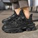 Spring New Rotating Buckle Men's Shoes, Dad Shoes, Sports Shoes, Casual Shoes_vogvips.com