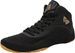 Men's Mesh Breathable Wrestling Boots, Mid-Top Fitness Sneakers Lightweight Lace Up Fighting Boxing Training Shoes_vogvips.com