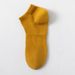Men's Cotton Socks Spring And Summer Thin Sweat Absorbing Short Tube Mesh Antibacterial Deodorizing Cotton Socks Breathable Black Spring And Autumn_vogvips.com