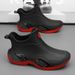 Couple Style Fashionable Casual Rain Shoes Sizes 36-44_vogvips.com