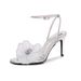 Women's Shoes One Strap Sandals For Women New Summer Rhinestone Bow High Heels Stiletto_vogvips.com
