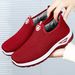 Women's Cotton New Style Fleece Lined Thickened Winter Slip-On Cross-Border Dropshipping Mom Shoes Versatile Non-Slip_vogvips.com