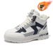 Winter Fleece-Lined Martin Boots For Men, High-Top Work Shoes, Men's Trendy Versatile Thickened Warm Cotton Short Boots_vogvips.com
