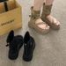 Vintage Thick-Soled Roman For Women 2025 Summer New Fashion Slip-On High-Top Sandals Height-Increasing Back Zipper Short_vogvips.com