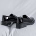Men's Leather Slip-On Loafers Business Casual Formal Shoes Square Toe Trendy 20155-R_vogvips.com
