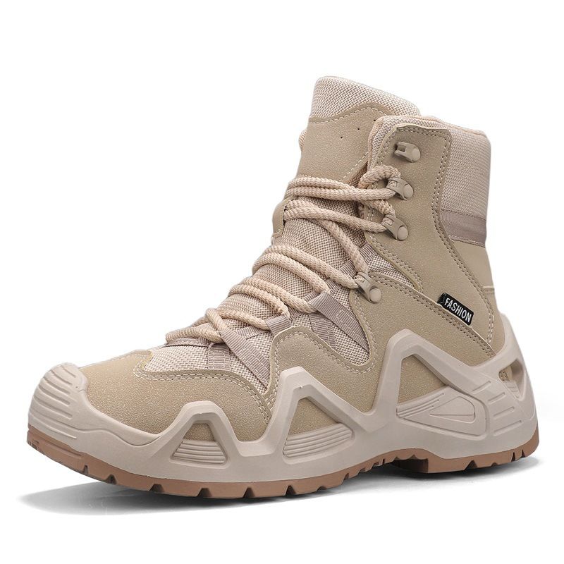 Men's High Top Platform Martin Boots Autumn Winter Outdoor Workwear Casual Short Boots plus Size Hiking Tactical Shoes_vogvips.com