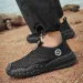 Beach Shoes 2026 New Closed-Toe Hollowed-Out Sandals Men’s Summer Breathable Outdoor Non-Slip Sports Sandals_vogvips.com