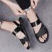 Summer Waterproof, Anti Slip, Soft Soled Shoes, Odor Proof Beach Dual-purpose Cool Slippers, Light Luxury Men's Shoes_vogvips.com