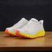 Orange And Blue Color-Block Racing Running Mesh Breathable Professional Technology Sports Training Shoes (Pu Shoes)_vogvips.com