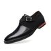 Unbeatable Quality 2025 New Business Dress Leather Fashion Trend Single Large Size Colored Men's Shoes_vogvips.com