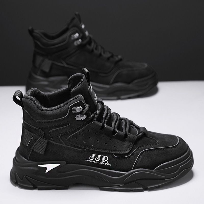 European Warm Series Autumn New High-top Martin Daily Versatile Outdoor Leather Sports Travel Height-increasing Men's Boots_vogvips.com