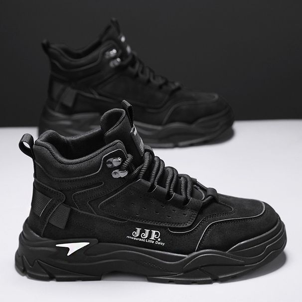 European Warm Series Autumn New High-top Martin Daily Versatile Outdoor Leather Sports Travel Height-increasing Men's Boots_vogvips.com