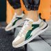 Men's Low-Top Laced Training Sneakers, Suitable For Outdoor Workouts, Anti-Slip Comfortable Hiking Shoes_vogvips.com
