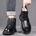 European Warm Series Winter Top Layer Cowhide Martin Genuine Snow Boots Casual Men's Leather Shoes Thickened Warm_vogvips.com