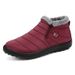 Winter New Polyurethane Foreign Trade Couple Snow With Fleece Lining Thickened Cotton Boots Warm Casual Walking Shoes_vogvips.com