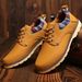 2020 Autumn new men's business casual leather shoes waterproof non-slip shoes low-top shoes men's shoes one-piece delivery_vogvips.com