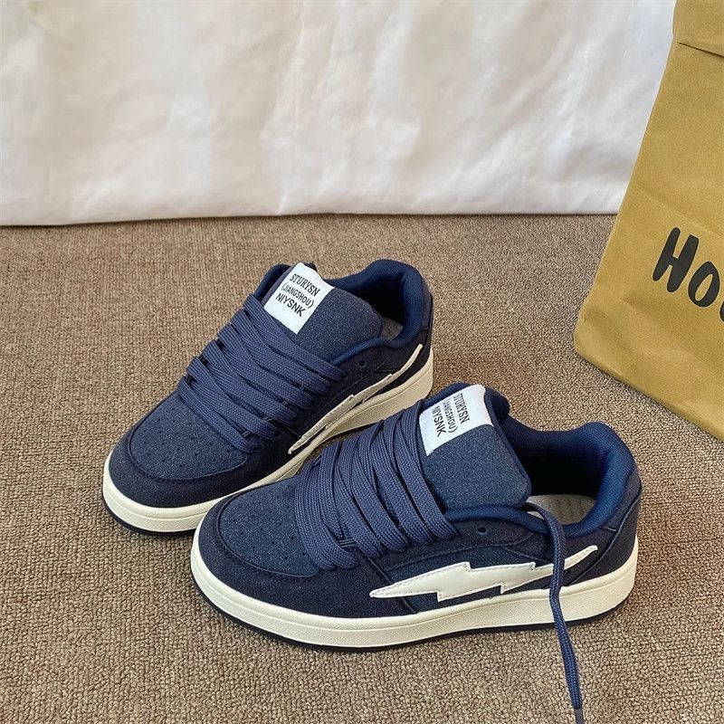 Unisex Street Style Trendy Preppy Casual Retro Classic Sneakers Low Top Skate Shoes_vogvips.com