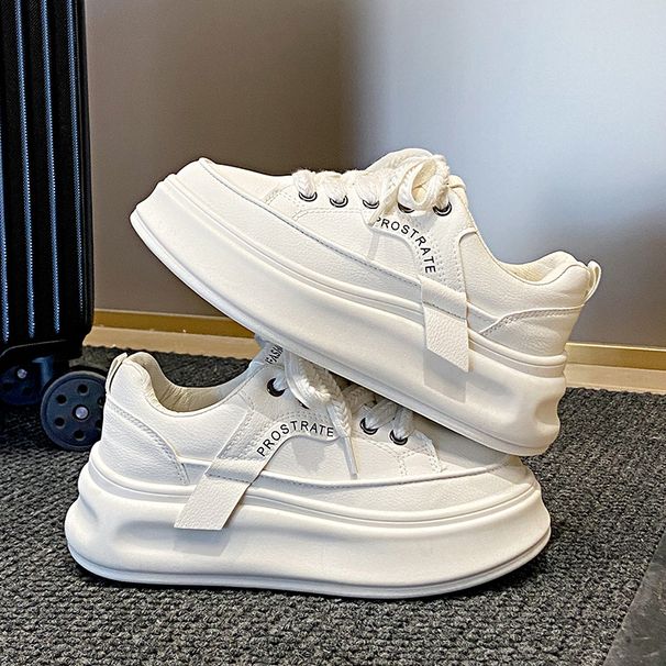 Little White Shoes Female And Female Students Leisure Sports Versatile Board Shoes Street Shooting_vogvips.com