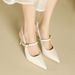 811-9 French Style Elegant Backless Sandals Summer 2025 New Shallow Mouth Pointed Toe Stiletto High Heels For Women_vogvips.com