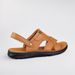 Euro Step Men's Genuine Leather Sandals Outdoor Non-Slip Comfortable Wear-Resistant Beach Shoes Breathable Top Layer Cowhide_vogvips.com