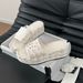 Cross-Border Supply Of Women's 2025 New Style New-Inspired Thick-Soled Slippers, Embroidered, Fashionable, Versatile,_vogvips.com