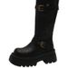 Genuine Leather Over-the-Knee For Women 2024 Autumn New Stylish Versatile Melad Thick-Soled Riding Boots Winter_vogvips.com
