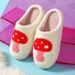 Winter Cute Cartoon Cotton For Women, Thickened And Warm, Indoor Home Non-Slip Couple Furry Slippers_vogvips.com