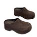 European Version Thick-Soled Closed-Toe For Women 2025 Spring Summer Autumn New Style Height-Increasing Outdoor Wear_vogvips.com
