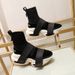 In-Stock Spring/Summer Foreign Trade Elastic Sock Boots, Fashionable High-Cut Design, High-Quality Thick-Soled_vogvips.com