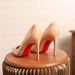 2025 Summer New Pointed Toe Comfortable Elegant Patent Leather Nude Color Red Sole High Heels Women's Stiletto Shallow_vogvips.com